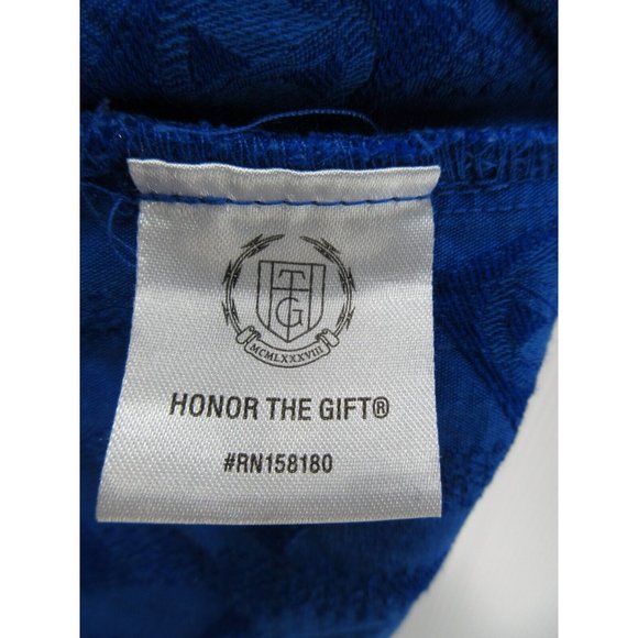 Honor The Gift Shirt Small Button Down Hawaiian Camp Knit Logo Preppy - Picture 10 of 12